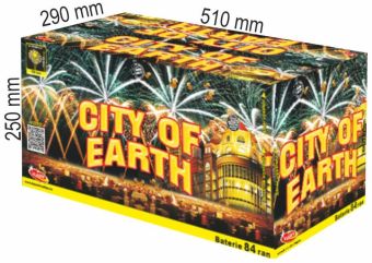 Kompakt City of Earth 84 ran 30 50 mm multikalibr - originál s atestem
